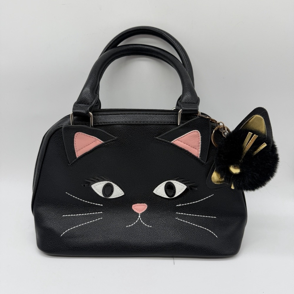 Sleepyvile Critters Cat Purse With Cat Charm